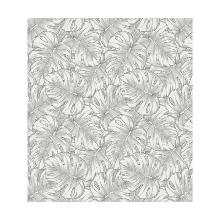 A set of napkins for setting the table "Drawn tropical leaves", rectangular, size 32x46 cm, 4 pcs-2