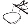 Sled "Timka 5 comfort", black color