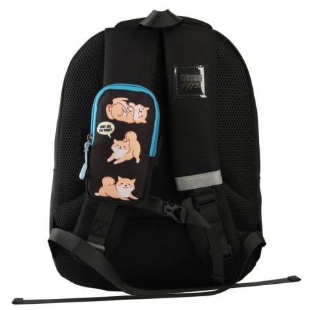 School backpack, ergonomic back Art Hype Anime, 39x32x14 cm-13