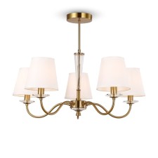 Caustra Freya FR2027PL-05BS OSBORN, 710x710x490 mm, E14, 5x40W, brass color