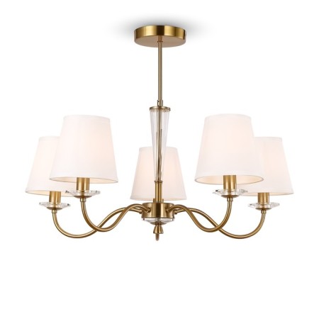 Caustra Freya FR2027PL-05BS OSBORN, 710x710x490 mm, E14, 5x40W, brass color