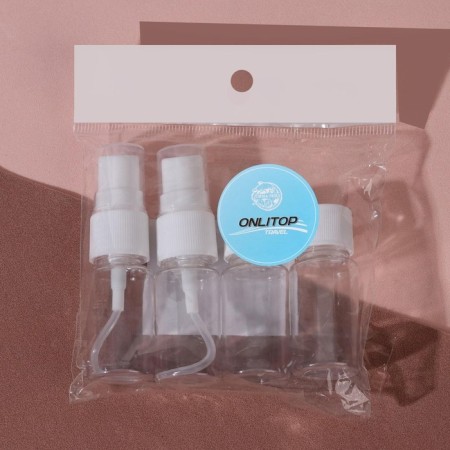 Storage set, 4 items, white/transparent color-8