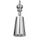 Lamp Bayerlux "Jardin" E27 silver 15x15x47-147 cm