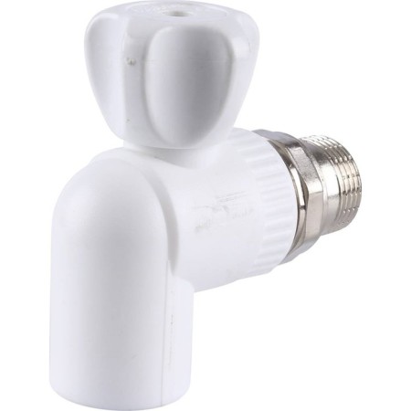 Ball Kalde Ball, polypropylene, d = 25 mm x 3/4 ", collapsible, corner, with a rolled nut-1