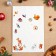 Set of stickers design "Fairytale Forest" 2 sheets, plastisol, 49.3x33.6cm
