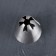 Confectionery nozzle "Closed star", D = 3 cm, exit 0.5 cm, stainless steel