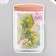 Artificial plant for creativity "Araucaria" set 12 pcs yellow 9.5 cm