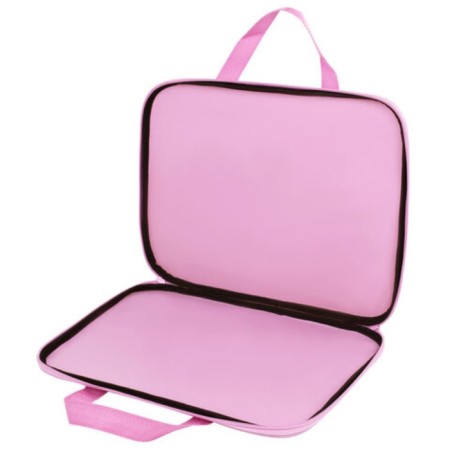 Lightning folder with handles Staff EVERYUDAY A4, polyester, pale pink, 272184-3