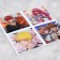 Volumetric 3D stickers on the phone "Anime", 4 pcs, 3 x 3 cm