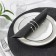Spiral napkin ring, 4.5 × 4 cm, silver color