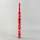 Set of jewelry plastic 11 pcs "Melody" icicles, 6 cm, red