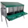 Nest for chickens of layers Platinum, 3 sections, on legs, with an ovum