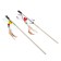 Dear Dobrostka "Dragonfly", wooden stick 40 cm, mix of flowers