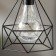 Nightlight 16129/1 LED from batteries 3haa black 13.5x16x30 cm
