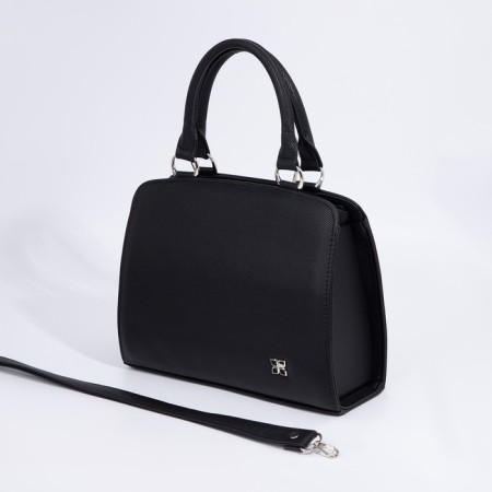 El Masta bag on lightning, external pocket, long belt, color graphite-2
