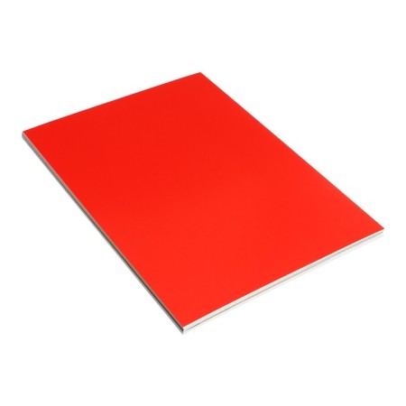 Set for children's creativity A4, 10 sheets Cardboard white coated +10 sheets Catcamet Cathedral Crossed + 10 sheets is colored paper, in folder-5