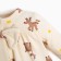Body dress I am "Merry XMAS", height 62-68 cm, beige color