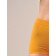 Women's Boxers with high waist shorts vita alta, size 44-46, mango color