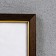 Photo frame plastic 21x30 cm 1526 Brown with gold