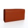 Women's wallet on magnets, brown color