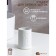 Savanna denture “Bacci”, white color