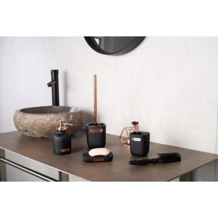 Kelsey soap dish, black color-1