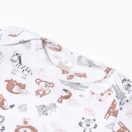 Body baby, white color/zoo, height 74-1