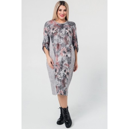 Women's dress, size 54, pink color