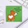 Notepad "Corgi", 10 x 10 cm, 16 sheets