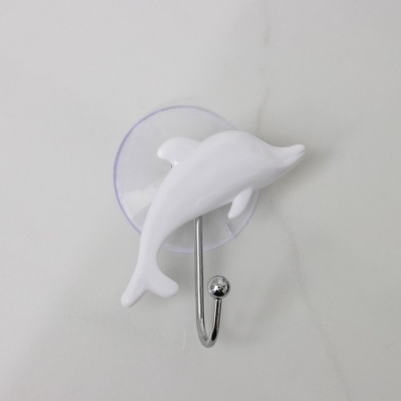 Hook on the vacuum suction cup "dolphin", color MICC-2