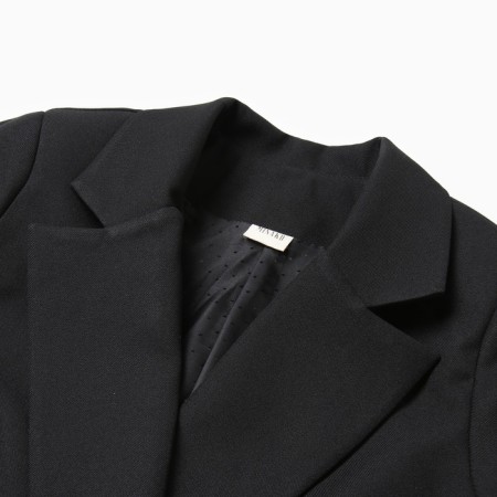 Women's jacket Minaku: classic color black, size 50-6