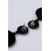 Acryl Earrings "Dialog Window" Yes! No!, Black and white color