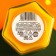 Honey cream two -layer “New Year's aroma” with orange and ginger, 120 g