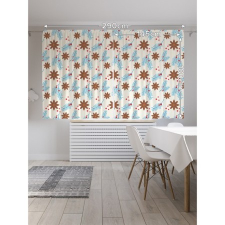 Photostes "Spicy Cloves", Saten, size 145x180 cm, 2 pcs
