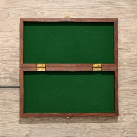 Folding chess, board 25x25 cm, tree shisham-10