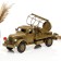 Mini-bar/stand for a bottle truck, green