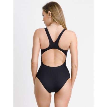 Women's swimsuit for the ATEMI SWAP01M pool, black color, antichlor, size 44-2
