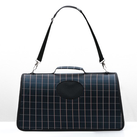 Bag - Animal Carriage "Cell", black, size L, 53 x 22 x 29 cm-1
