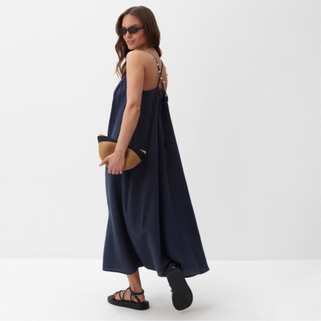 Sarafan Women's Mist Muslin size m, col. grey-9