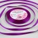 Satin tape, 6 mm × 23 ± 1 m, color purple color