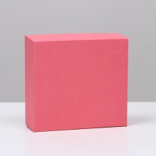 Box the team, cover is, red, 14.5 x 14.5 x 6 cm
