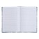 Business block A5, 96 sheets in the "Morris" cage, solid cover, matte lamination, block 65 g/m2