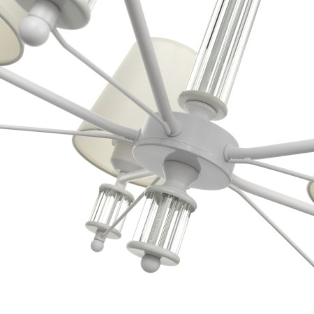 Chandelier 1091/5wt 40W E27 white 60x60x38-78 cm Bayerlux-6