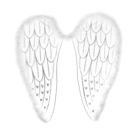 Wings "Angel", on an elastic band