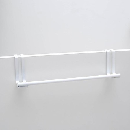 Holder for towels on the door, white color-1