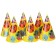 A set of paper utensils, on 6 people "Happy Birthday!", Soyuzmultfilm