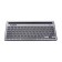 Kead keyboard 845m gray/black USB wireless BT/Radio Slim Multimedia (1680661)