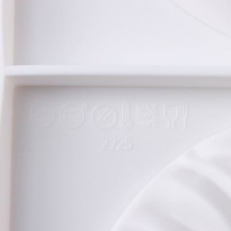 Form for mousse desserts and baking double shares "Zebrano", 30.5 × 18 cm, white color-5