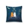 Decorative pillowcase "Cats on the roof", on a zipper, size 45x45 cm