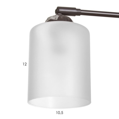 Isla chandelier 3x60W E27 Brown 48x48x22cm-6
